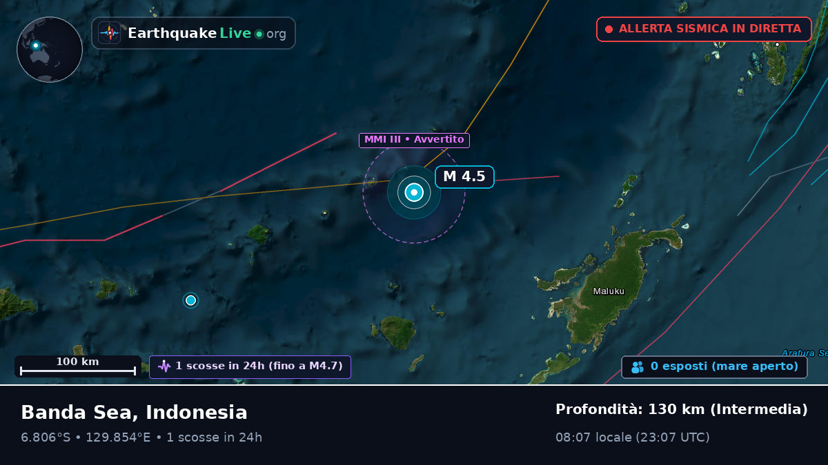 Mare di Banda (Indonesia)