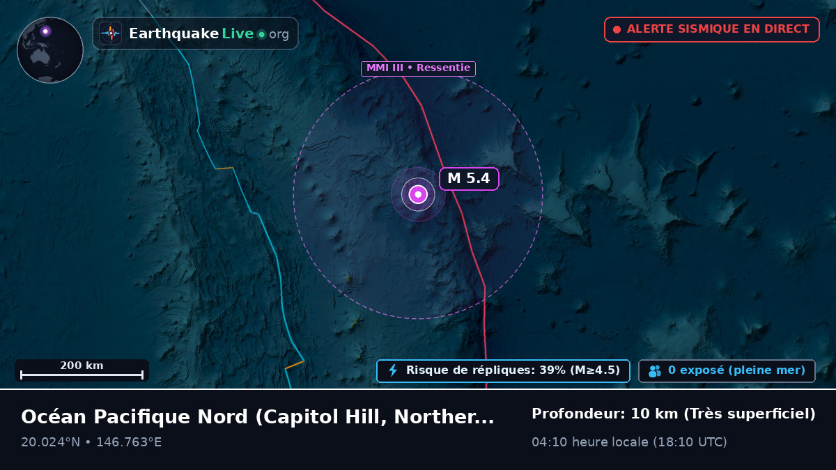 Océan Pacifique Nord (Northern Mariana Islands)