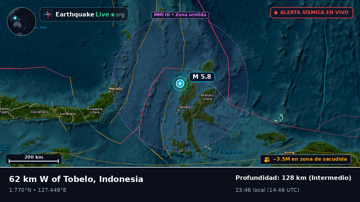 Mar de Molucas (Indonesia)