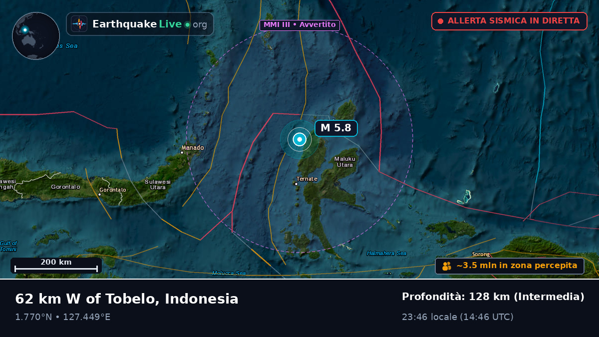 Mare delle Molucche (Indonesia)