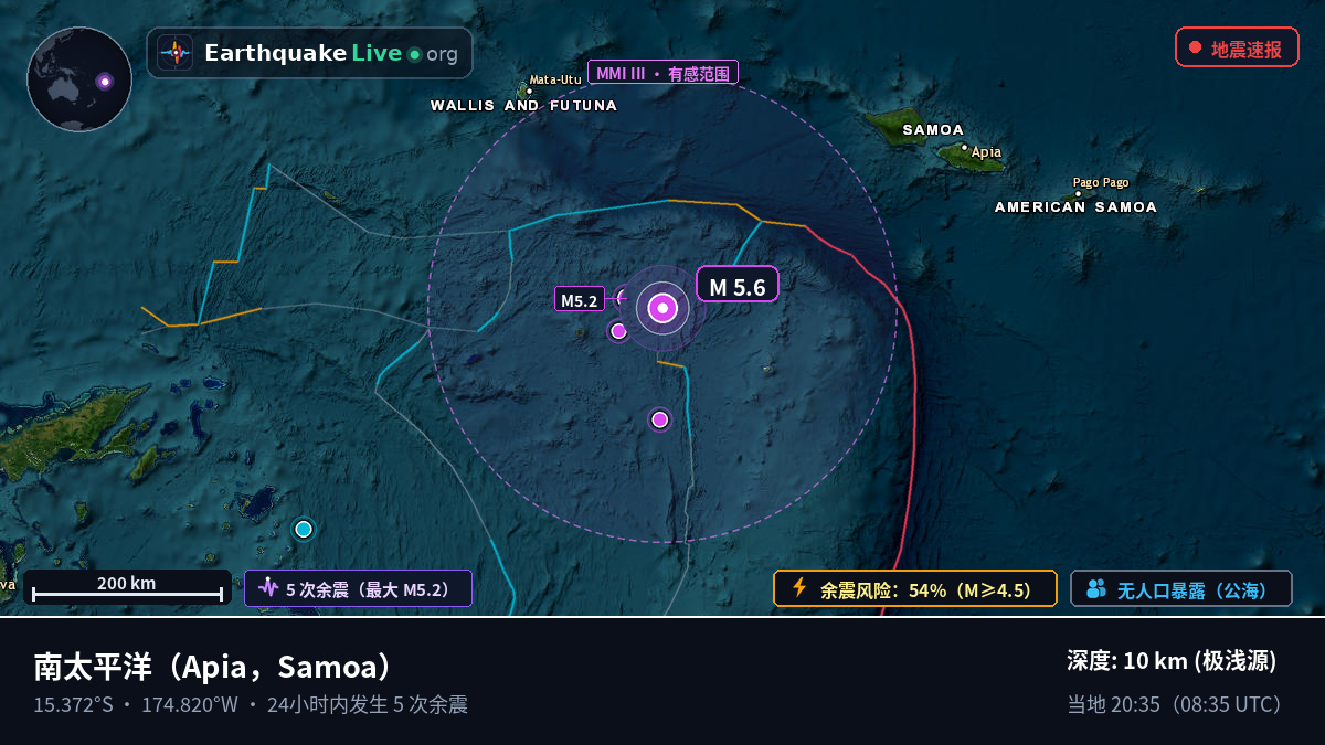 南太平洋 (Samoa)