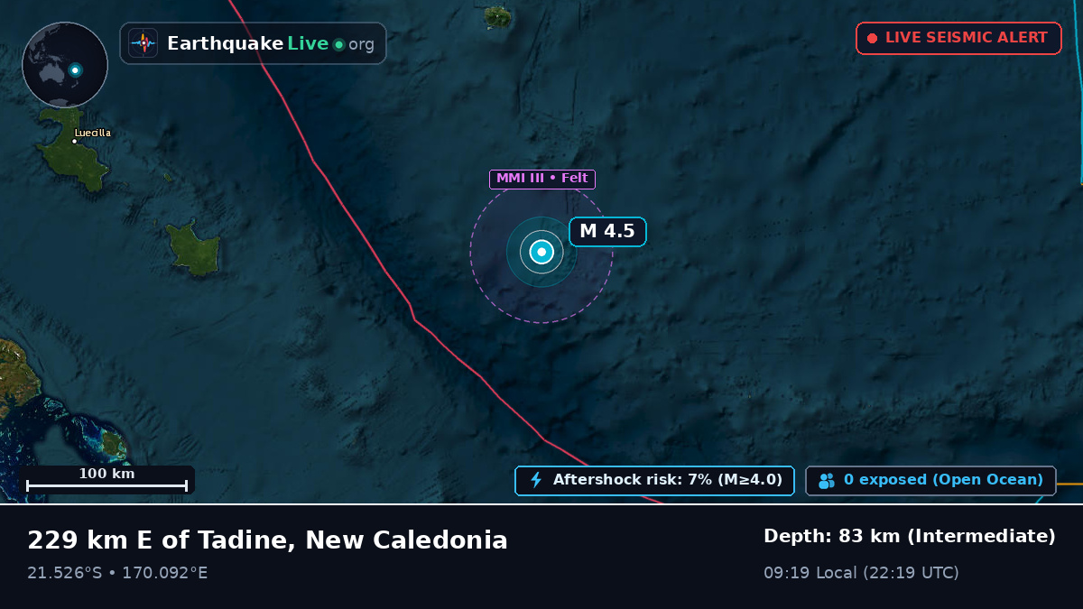 South Pacific Ocean (New Caledonia)