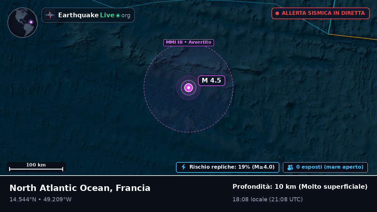 Oceano Atlantico settentrionale (Francia)