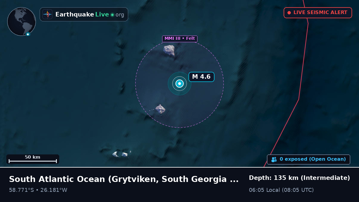 South Atlantic Ocean (South Georgia and the Islands)