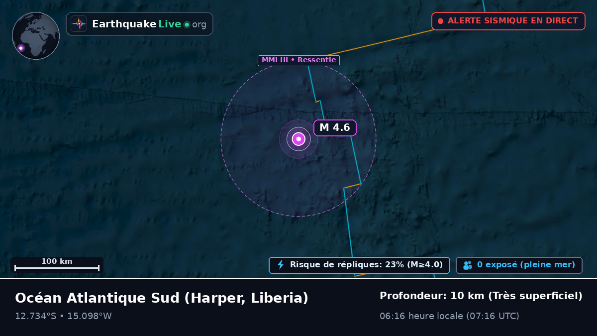 Océan Atlantique Sud (Liberia)