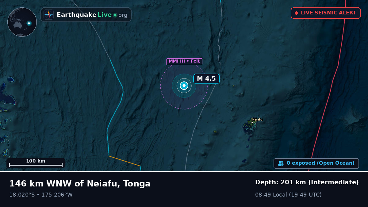 Off the coast of Neiafu, Tonga