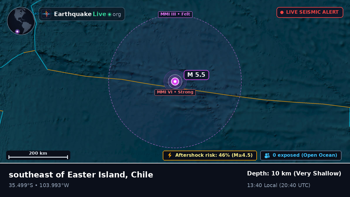 South Pacific Ocean (Chile)