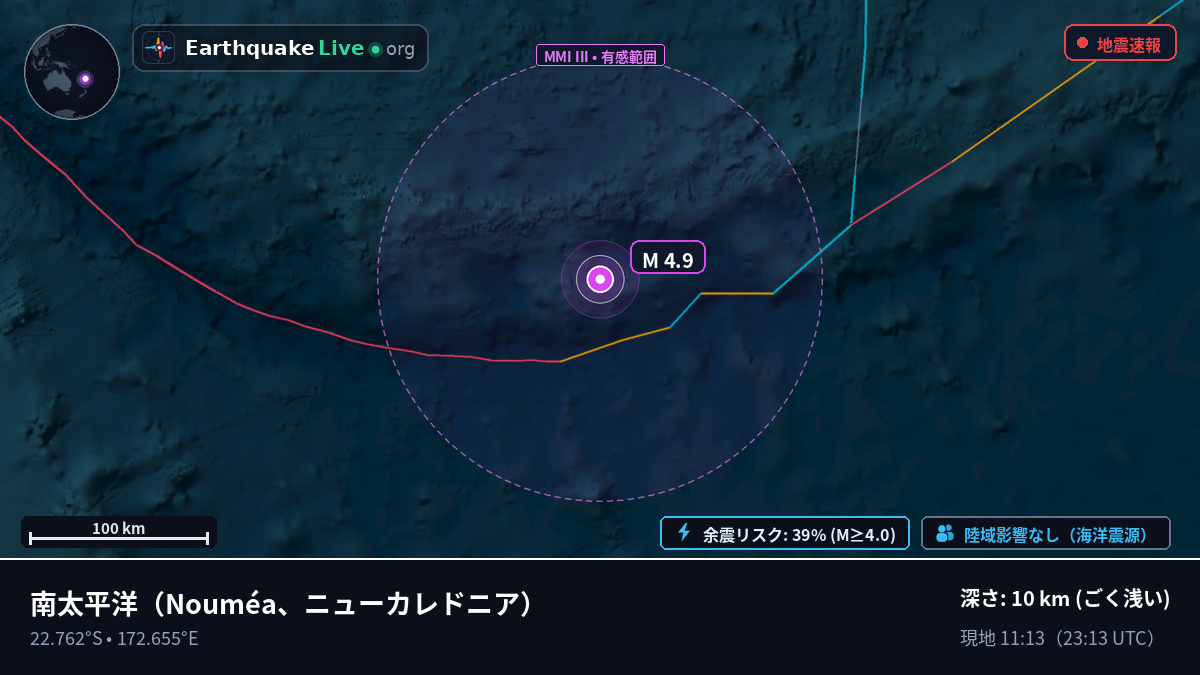 南太平洋 (ニューカレドニア)