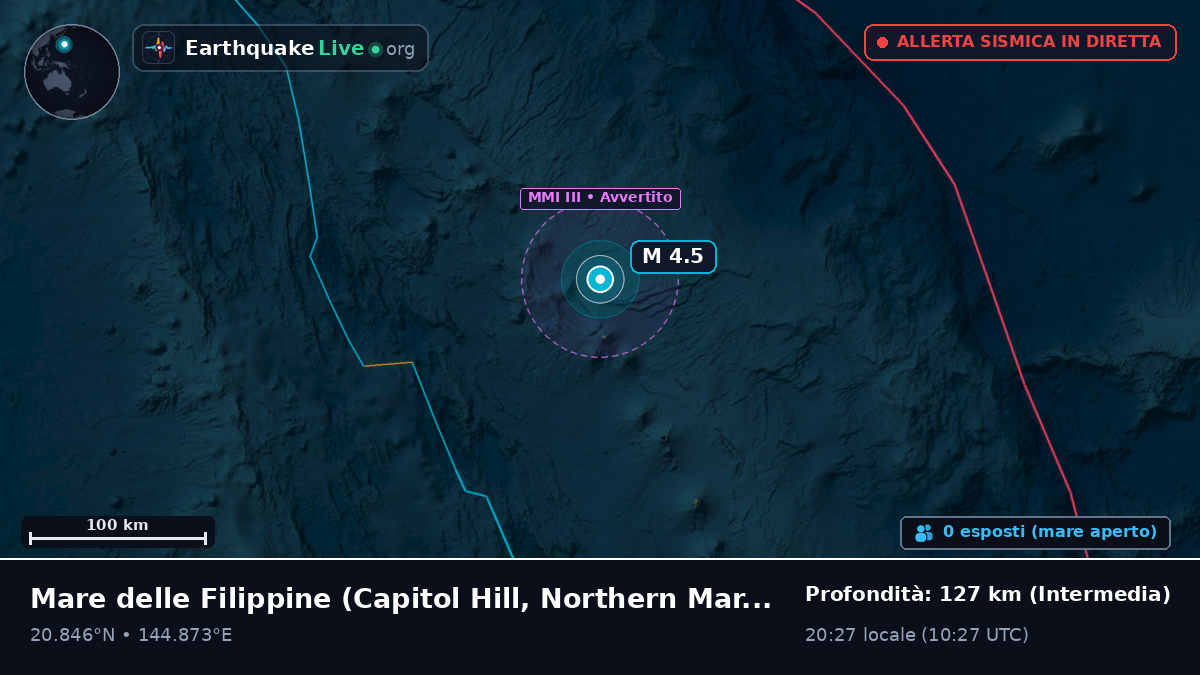 Mare delle Filippine (Northern Mariana Islands)