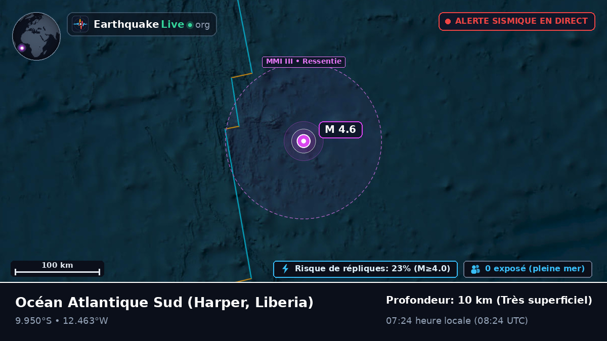 Océan Atlantique Sud (Liberia)