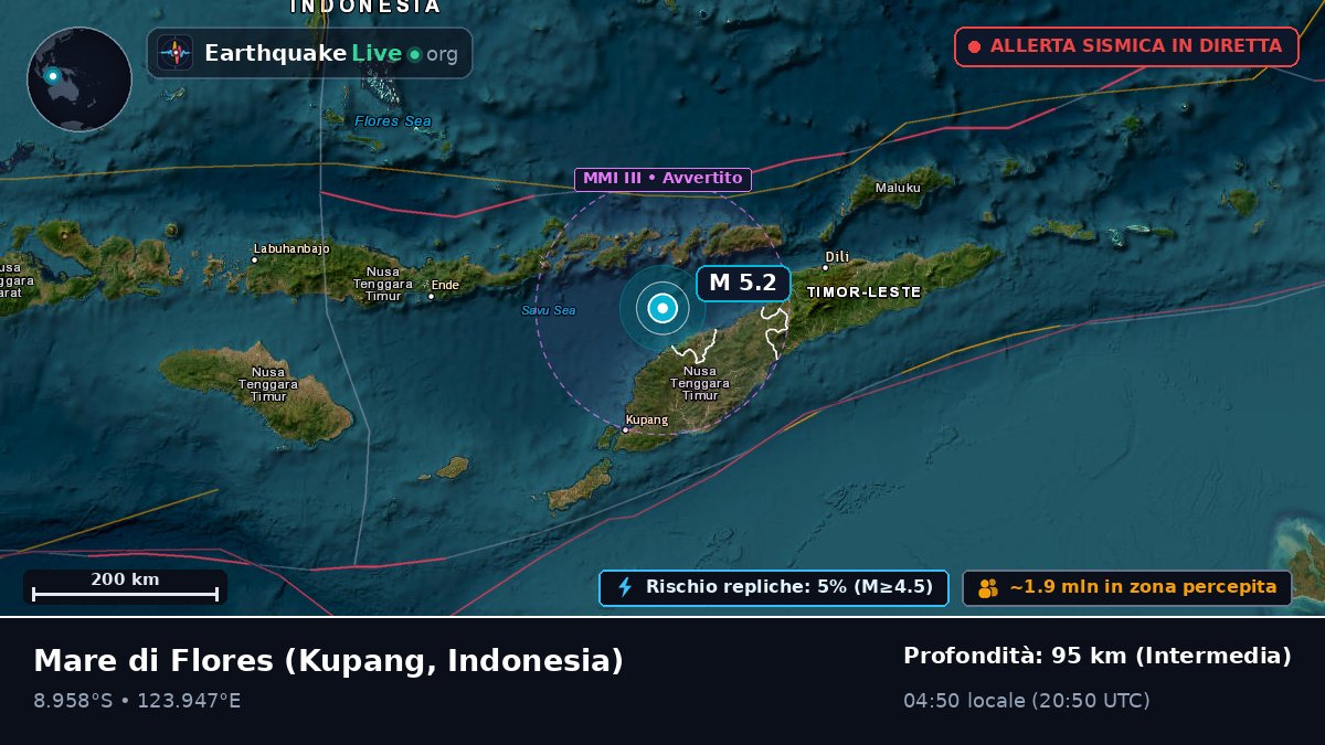 Mare di Flores (Indonesia)