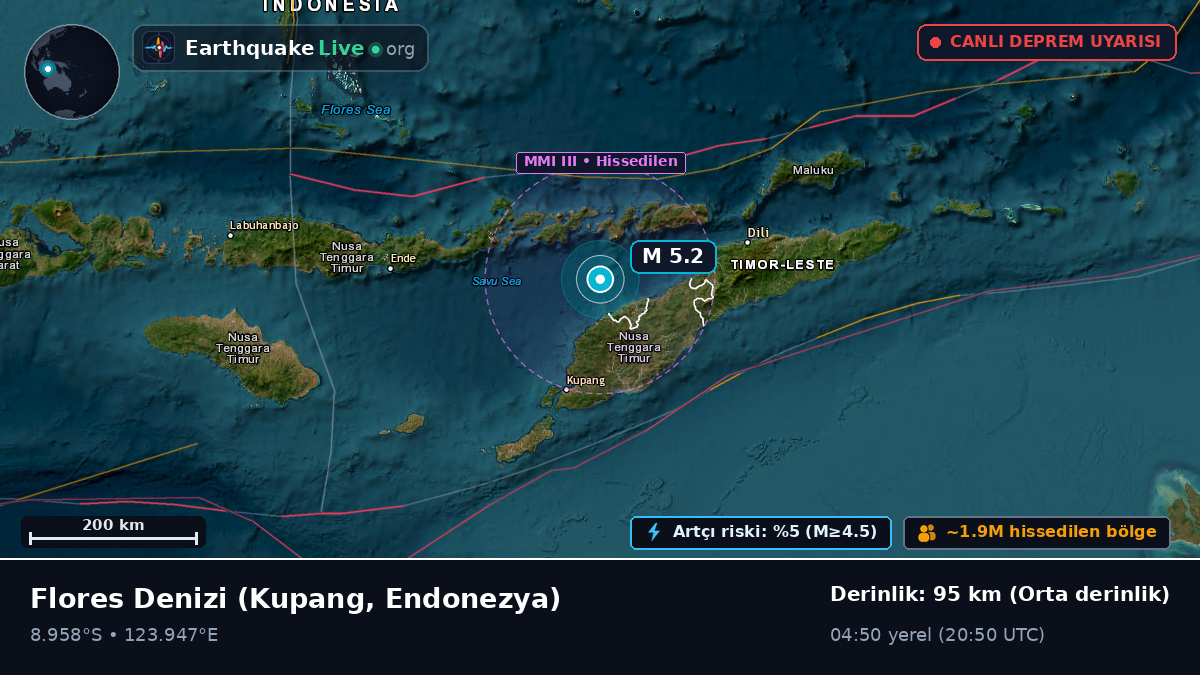Flores Denizi (Endonezya)