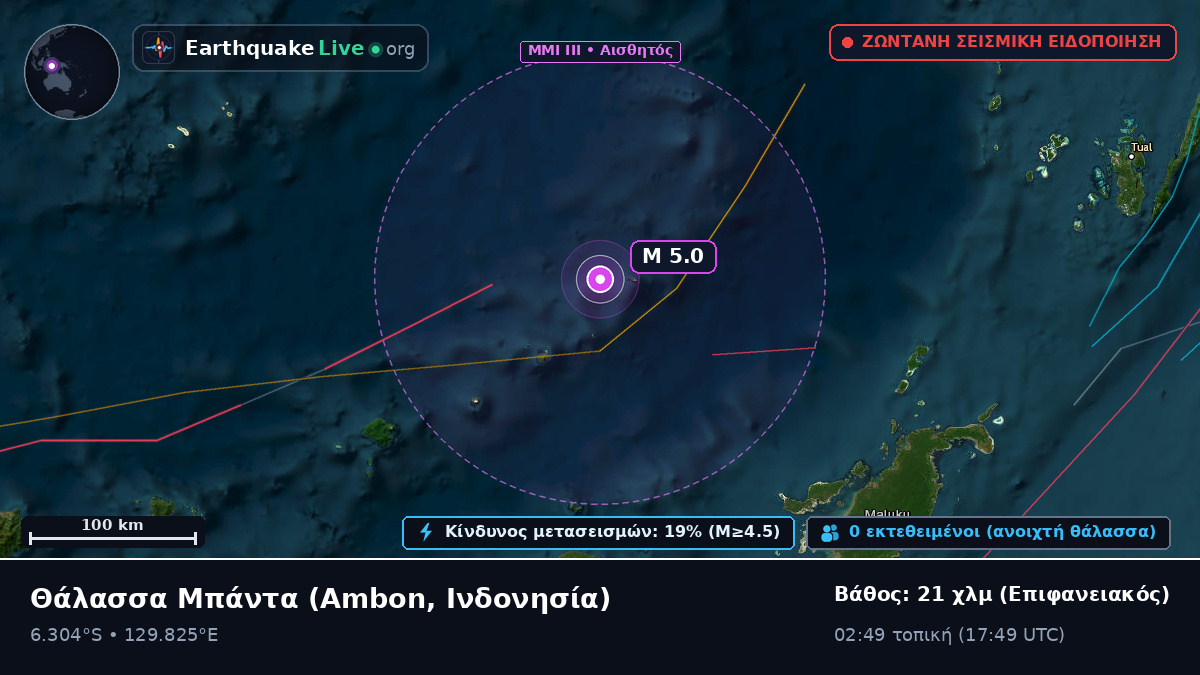 Θάλασσα Μπάντα (Ινδονησία)