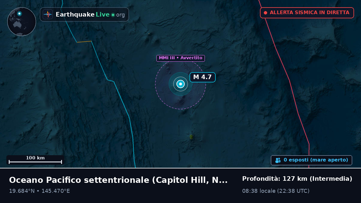 Oceano Pacifico settentrionale (Northern Mariana Islands)