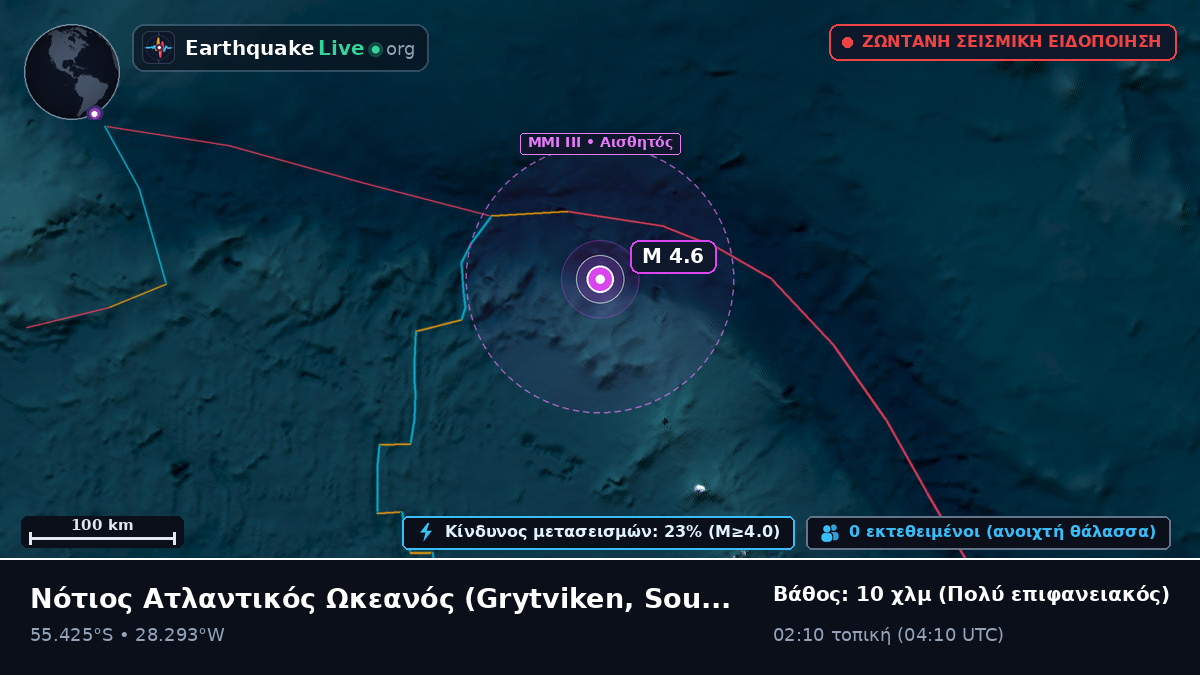 Νότιος Ατλαντικός Ωκεανός (South Georgia and the Islands)