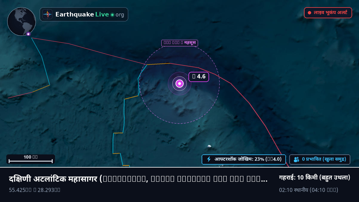 दक्षिणी अटलांटिक महासागर (South Georgia and the Islands)
