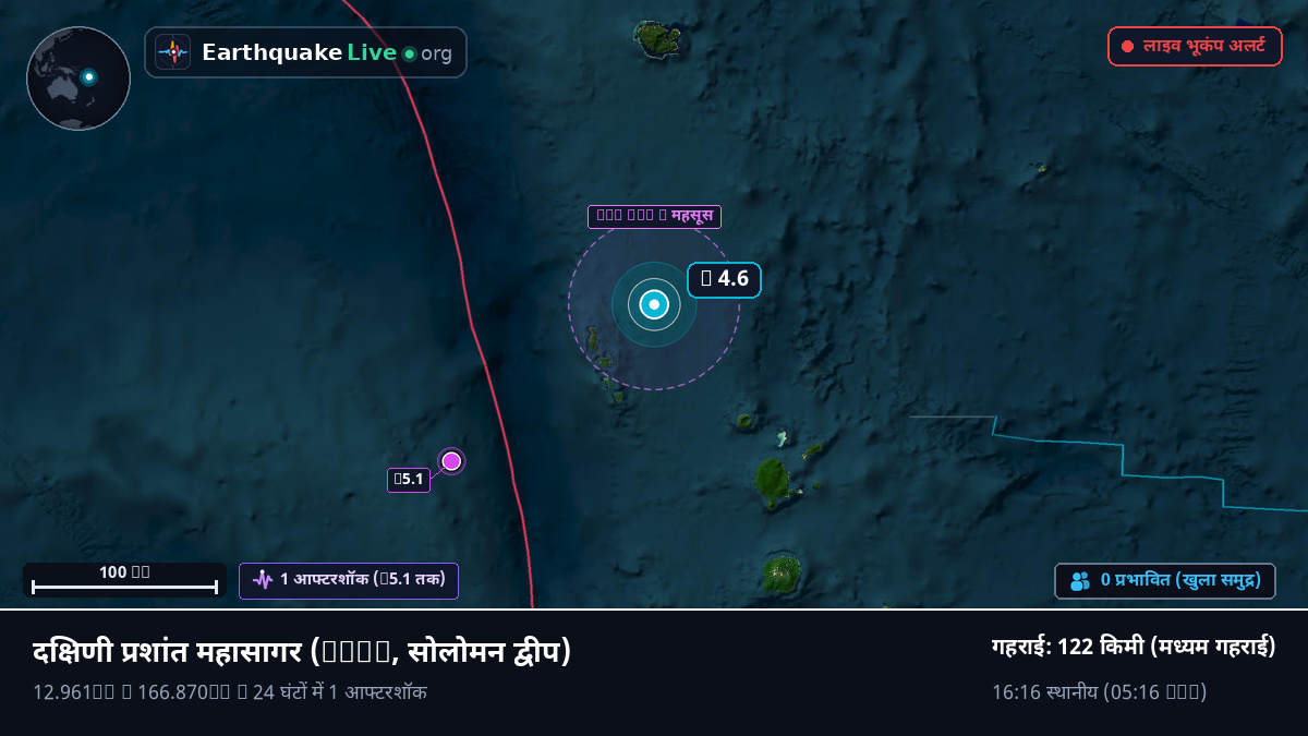 दक्षिणी प्रशांत महासागर (सोलोमन द्वीप)
