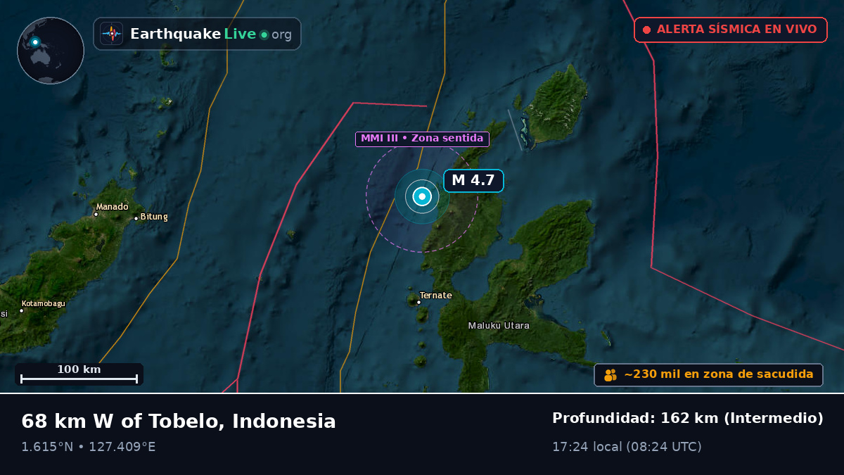 Mar de Molucas (Indonesia)