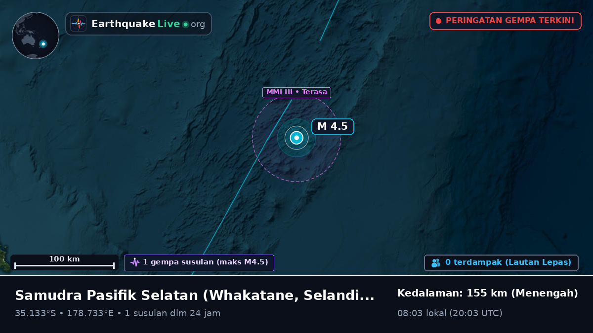Samudra Pasifik Selatan (Selandia Baru)
