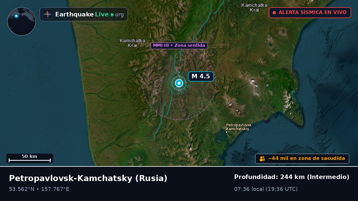Kamchatka, Rusia