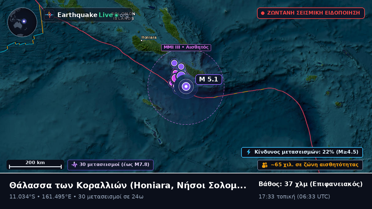 Θάλασσα των Κοραλλιών (Νήσοι Σολομώντα)