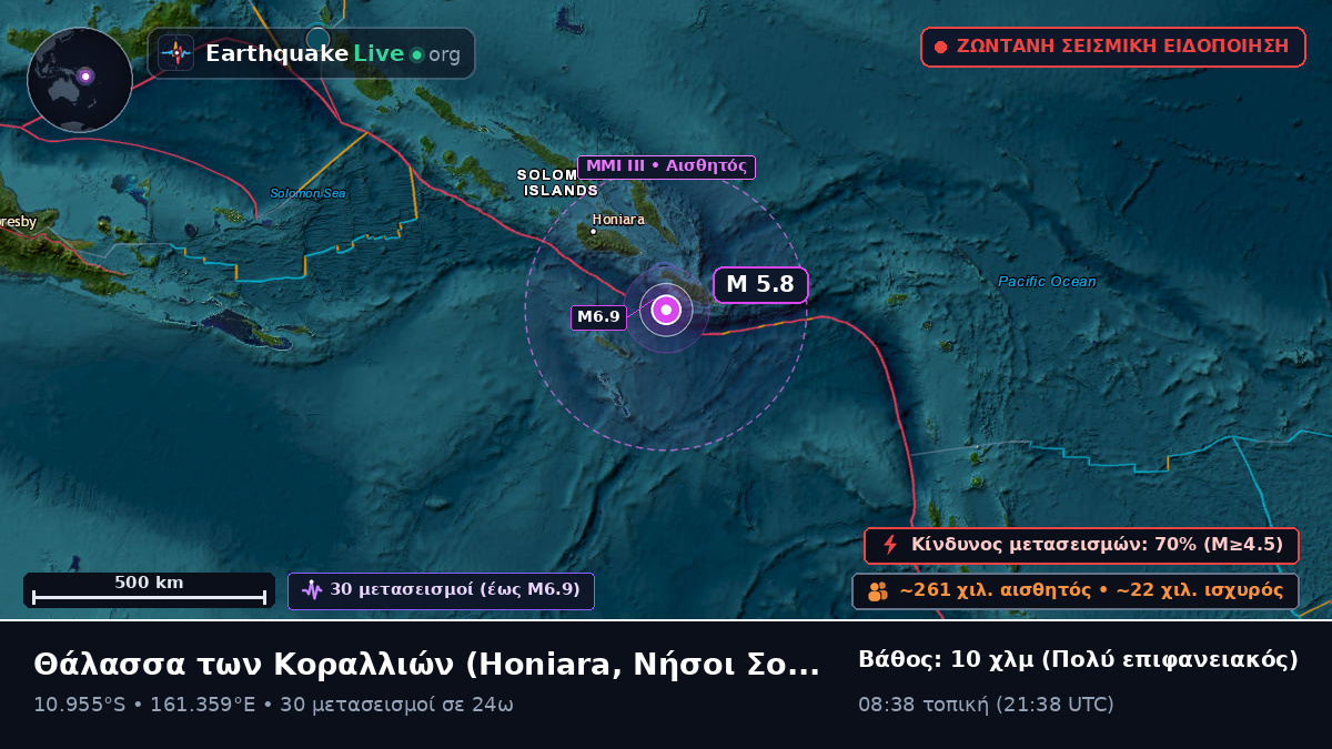 Θάλασσα των Κοραλλιών (Νήσοι Σολομώντα)
