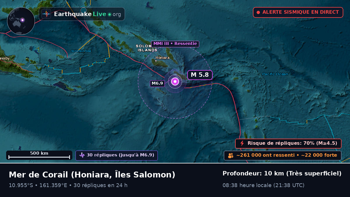 Mer de Corail (Îles Salomon)