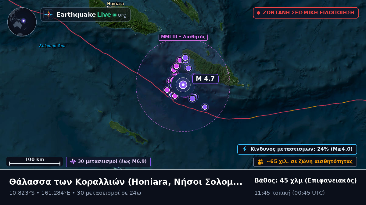Θάλασσα των Κοραλλιών (Νήσοι Σολομώντα)