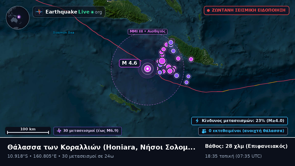 Θάλασσα των Κοραλλιών (Νήσοι Σολομώντα)