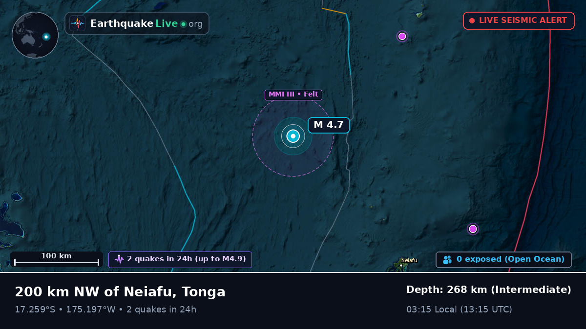 Off the coast of Neiafu, Tonga