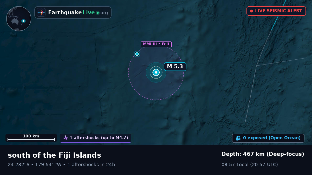 South Pacific Ocean (Tonga)