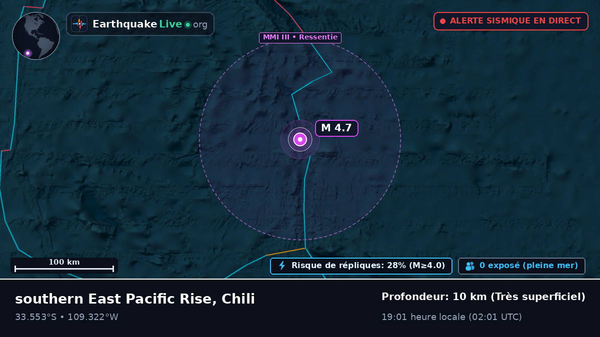 Océan Pacifique Sud (Chili)
