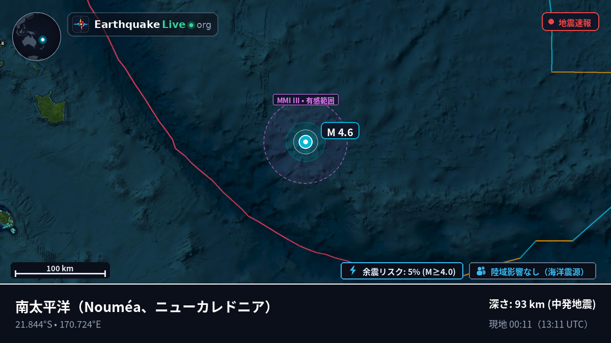南太平洋 (ニューカレドニア)