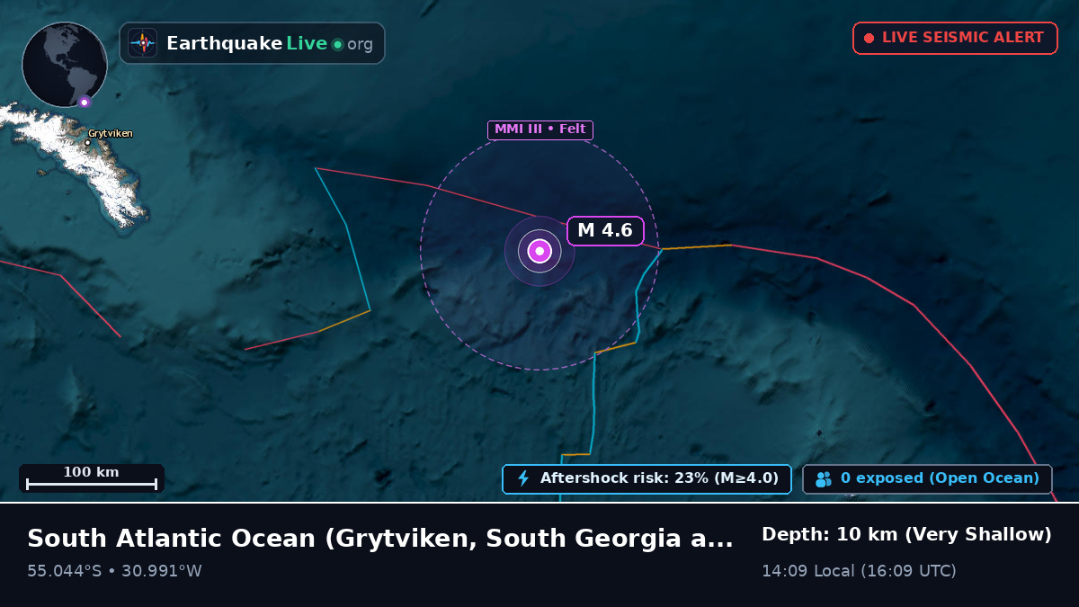 South Atlantic Ocean (South Georgia and the Islands)