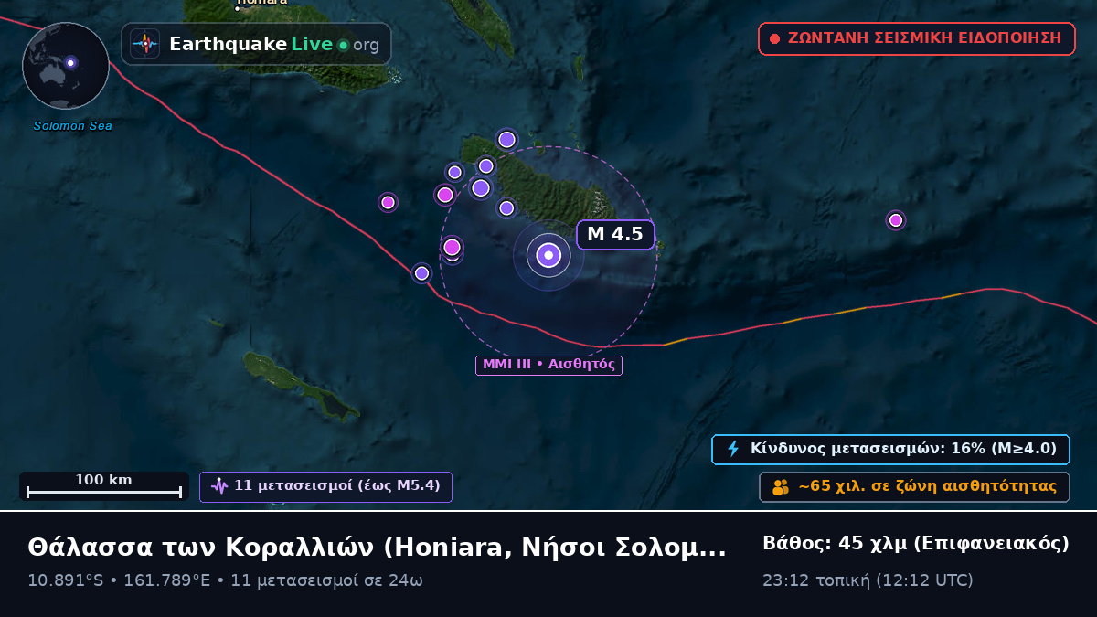 Θάλασσα των Κοραλλιών (Νήσοι Σολομώντα)