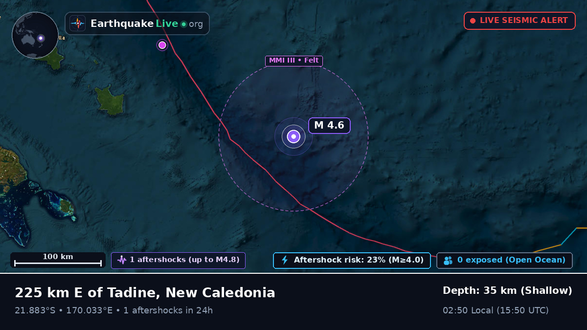 South Pacific Ocean (New Caledonia)