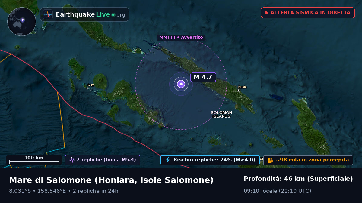 Mare di Salomone (Isole Salomone)