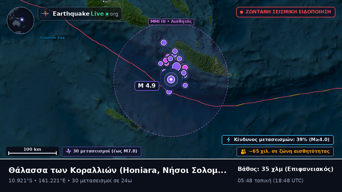 Θάλασσα των Κοραλλιών (Νήσοι Σολομώντα)