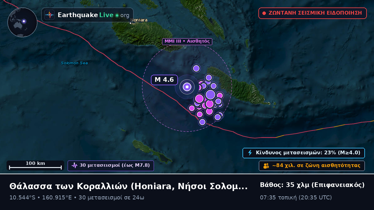 Θάλασσα των Κοραλλιών (Νήσοι Σολομώντα)