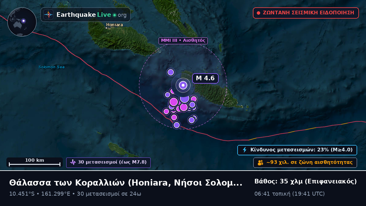 Θάλασσα των Κοραλλιών (Νήσοι Σολομώντα)