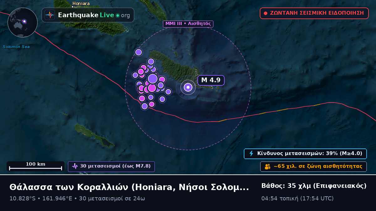 Θάλασσα των Κοραλλιών (Νήσοι Σολομώντα)