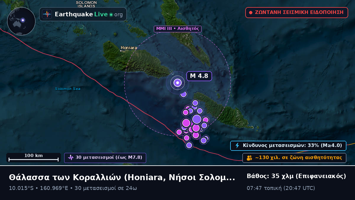 Θάλασσα των Κοραλλιών (Νήσοι Σολομώντα)