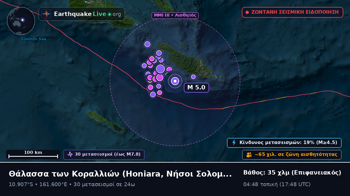 Θάλασσα των Κοραλλιών (Νήσοι Σολομώντα)