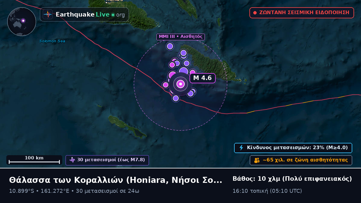 Θάλασσα των Κοραλλιών (Νήσοι Σολομώντα)