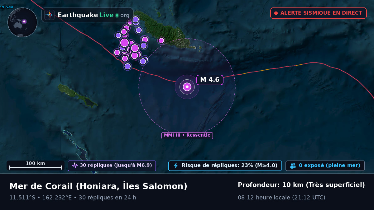 Mer de Corail (Îles Salomon)