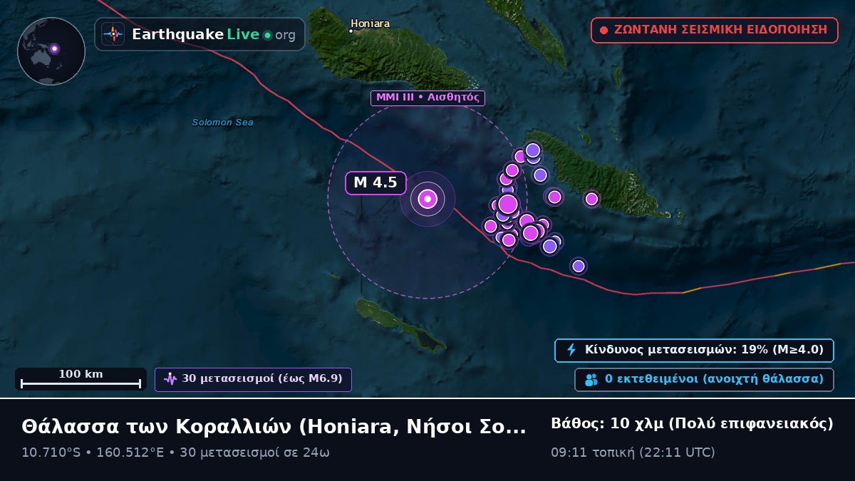 Θάλασσα των Κοραλλιών (Νήσοι Σολομώντα)