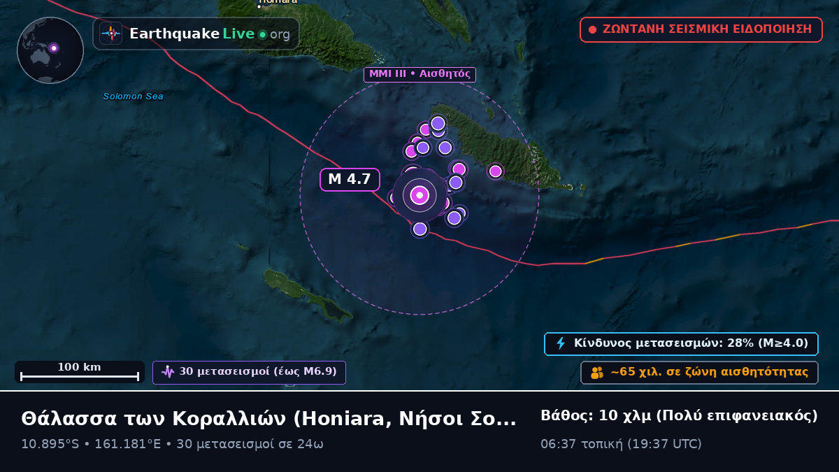 Θάλασσα των Κοραλλιών (Νήσοι Σολομώντα)
