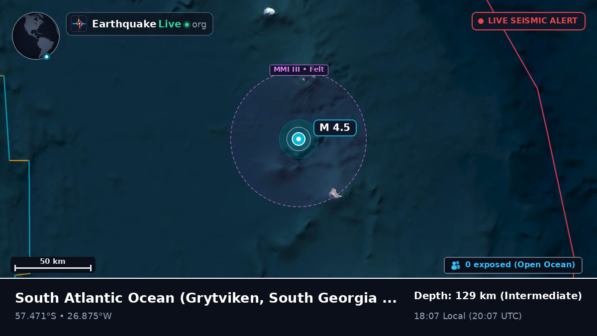 South Atlantic Ocean (South Georgia and the Islands)