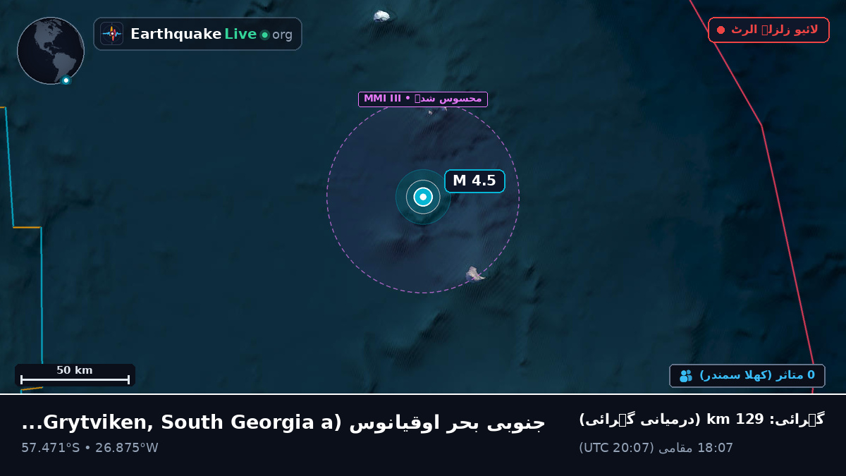 جنوبی بحر اوقیانوس (South Georgia and the Islands)