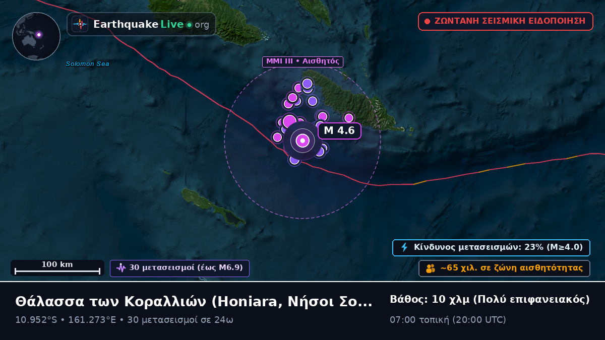 Θάλασσα των Κοραλλιών (Νήσοι Σολομώντα)